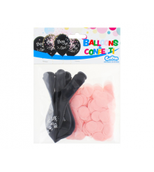 Oem - Set 4 baloane si accesorii pentru asteptarea bebelusului BOY or GIRL - Baloane petreceri - GD038-CB