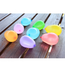 GoDan - Set 100 baloane multicolore pentru umplere cu apa - Baloane petreceri - GD054