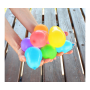 GoDan - Set 100 baloane multicolore pentru umplere cu apa - Baloane petreceri - GD054