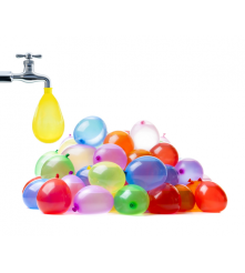 GoDan - Set 100 baloane multicolore pentru umplere cu apa - Baloane petreceri - GD054