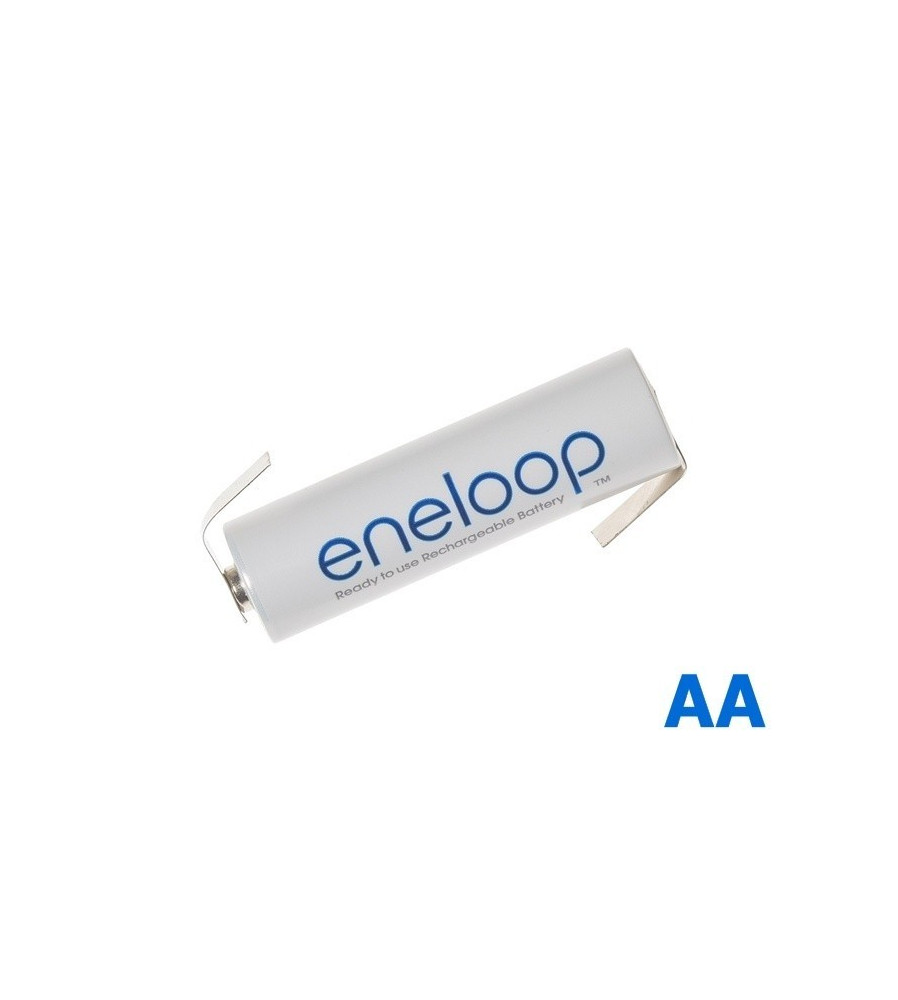 Eneloop - Panasonic Eneloop AA HR6 R6 cu urechi de lipire in Z - Format AA - NK003-CB