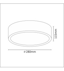 Polux - Plafoniera copii 2 x bec E14 40W 230V albastru - Lămpi de tavan - PL141