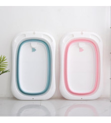 Oem - Cadita pliabila din silicon si plastic pentru copii culoare roz - Igienă și sănătate  - TZ469-CB
