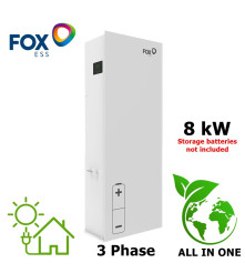 FOX ESS - FOX 8kW All in One Off Grid Hybrid Storage System - Bateriile de stocare nu sunt incluse - Baterii solare - FOX-AIO...