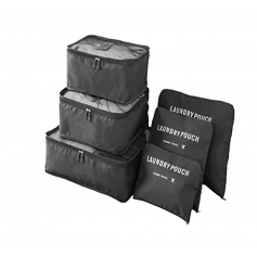Oem - Set 6 organizatoare de calatorie pentru valiza - Alte accesorii pentru casă - TZ491