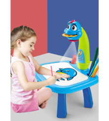 Oem - Tabla de desenat cu proiector holografic model dinozaur - Jucării educative - TZ507