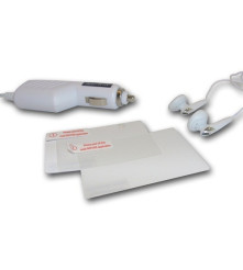 Oem - Nintendo DS Lite Starter kit 4 in 1 white - Nintendo DS - ZAN83