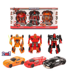 Oem - Set 3 roboti Transformers - Jucării creative - AC361