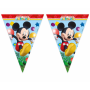 GoDan - Ghirlanda petrecere din 9 stegulete model Mickey Mouse 2.3M - Ghirlande petrecere - GD067