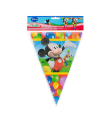 GoDan - Ghirlanda petrecere din 9 stegulete model Mickey Mouse 2.3M - Ghirlande petrecere - GD067