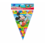 GoDan - Ghirlanda petrecere din 9 stegulete model Mickey Mouse 2.3M - Ghirlande petrecere - GD067
