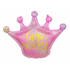 GoDan - Balon folie model Little Princess Crown 63 x 50 cm - Baloane folie - GD088