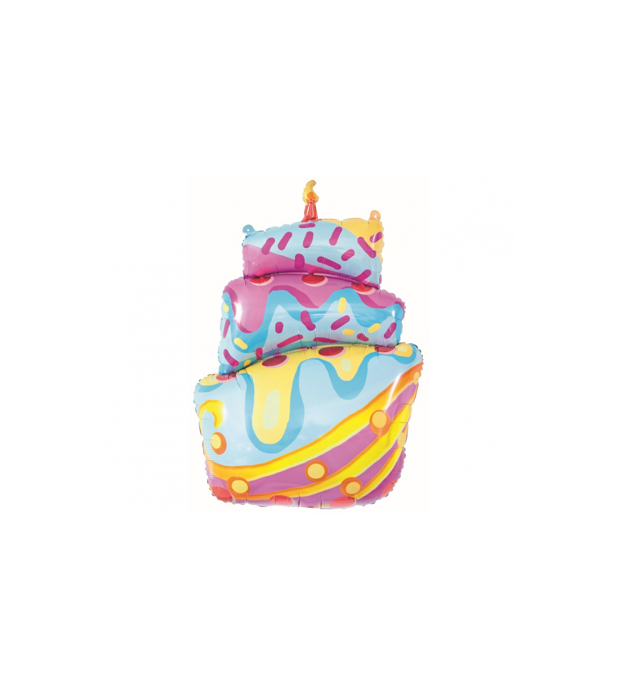 GoDan - Balon folie, model tort 77 cm - Baloane folie - GD092