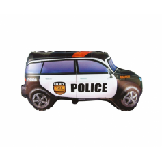 GoDan - Balon folie, model masina de politie, 61 cm - Baloane folie - GD111