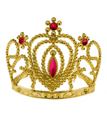 GoDan - Hercegnő korona Rubinnal - Esarfa petrecere - GD169
