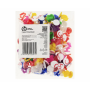 Oem - Set 100 carlige autoadezive pentru baloane - Alte accesorii petrecere - GD173
