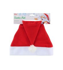 GoDan - Caciula Mos Craciun cu blanita pentru copii sau adulti - Alte accesorii Craciun - GD210