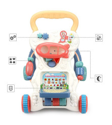 Oem - Premergator 3 in 1, centru de activitati cu lumini si sunete, pian, telefon, tabla de scris - Alte accesorii pentru cop...