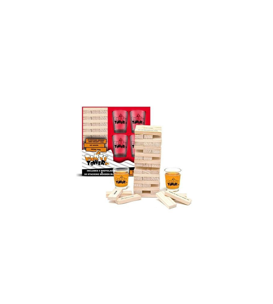 Oem - Set turnul petrecerii cu pahare de baut - Jocuri si cadouri haioase - TZ568