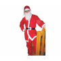 Oem - Costum Mos Craciun pentru adulti, 5 piese, marime universala, rosu - Alte accesorii Craciun - GD203