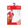 Oem - Costum Mos Craciun pentru adulti, 5 piese, marime universala, rosu - Alte accesorii Craciun - GD203