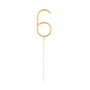 GoDan - Lumanare scanteietoare pentru diferite evenimente auriu 17 cm - Artificii petrecere - GD206-CB