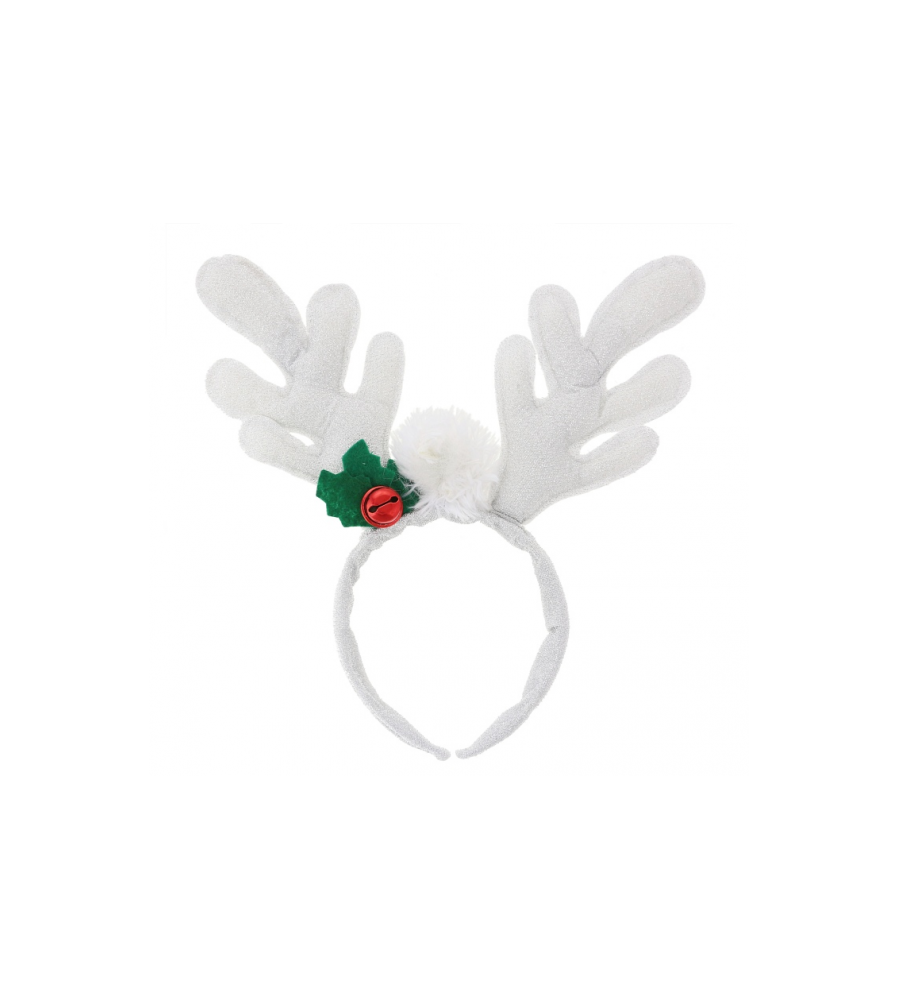 Oem - Bentita Craciun Ren cu clopotei - Alte accesorii Craciun - GD223