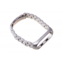 Oem - Curea otel inoxidabil pentru bratara fitness Xiaomi Mi Band 3 / 4 - Brățări - TZ599-CB