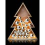 Oem - Decoratiune luminoasa Brad de Craciun, 15 LED, 38 cm - Alte accesorii Craciun - TZ619