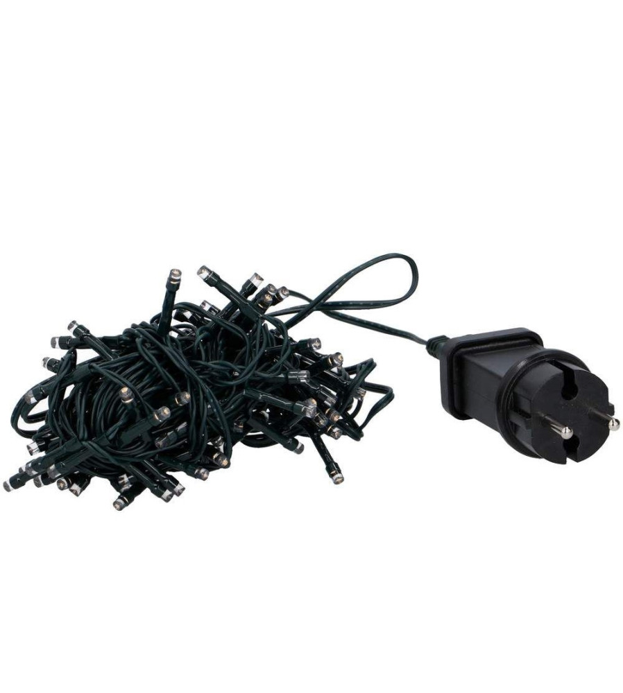 Oem - Instalatie de craciun cu 40 LED-uri alb cald pentru exterior 6 M - Lumini Crăciun - TZ647