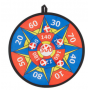 Oem - Joc darts pentru copii cu 5 bile velcro, multicolor, 28 cm - Jucării educative - TZ651