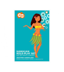 Oem - Set party Hawai din 6 piese, multicolor pentru adulti - Decoratiuni petrecere - GD271