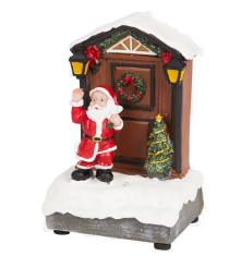 Oem - Decoratiune Craciun cu LED, tip scena 13 x 9 x 6 cm - Alte accesorii Craciun - AC465-CB