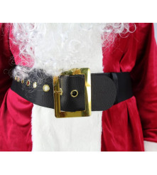 Oem - Costum Mos Craciun cu ghete, manusi, barba, curea, caciula marime universala - Alte accesorii Craciun - GD345