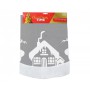 Oem - Covor rotund pentru bradul de Craciun, model ren, diametru 90 cm, - Alte accesorii Craciun - GD340