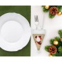 Oem - Husa decorativa pentru tacamuri, tip caciula Gnom 8x11cm - Alte accesorii Craciun - GD331