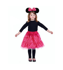GoDan - Costum Minnie Mouse roz pentru copii - Copii - GD405