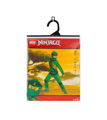 Lego - Costum carnaval Lego Ninjago pentru copii 4-6 ani (110/116 cm) - Copii - GD425