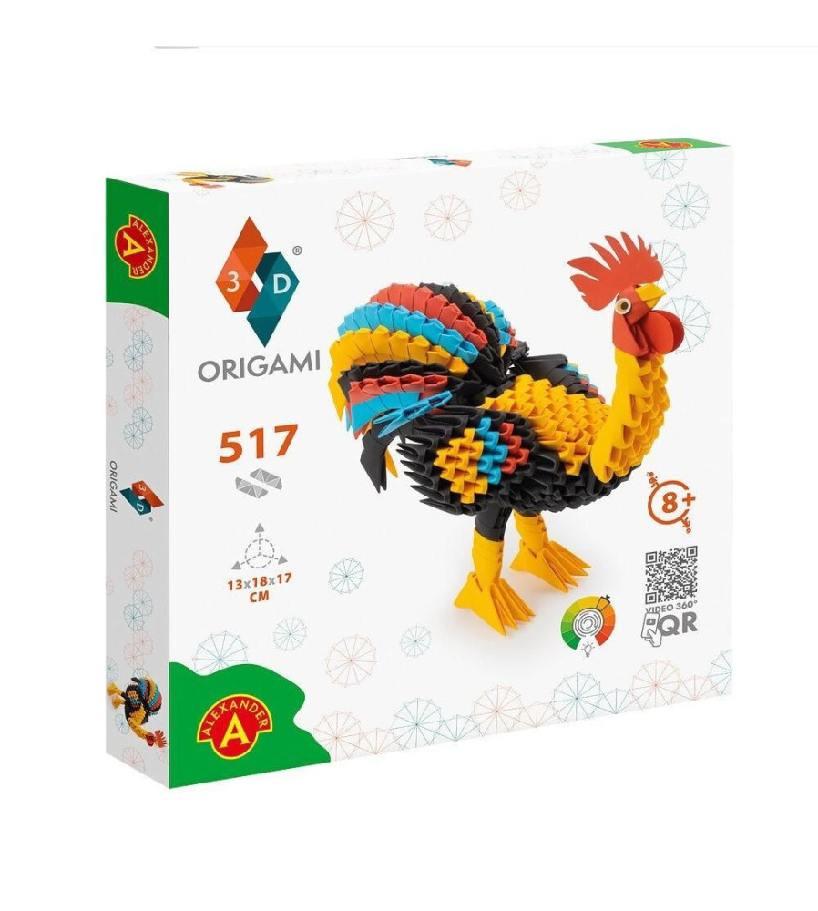 Oem - Joc Origami 3D model cocos cu 517 piese din carton - Jucării educative - TZ708
