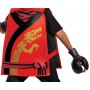 Lego - Costum carnaval Kai Legacy Basic pentru copii, marime universala Lego Ninjago - Copii - GD436