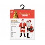 Oem - Costum Mos Craciun pentru adulti, 8 piese, marime universala, rosu - Adulti - GD439