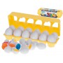 Oem - Set 12 oua cu cifre, joc montessori de potrivire si asociere - Jucării educative - IK023