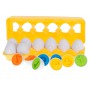Oem - Set 12 oua cu cifre, joc montessori de potrivire si asociere - Jucării educative - IK023