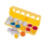 Oem - Set 12 oua cu cifre, joc montessori de potrivire si asociere - Jucării educative - IK023