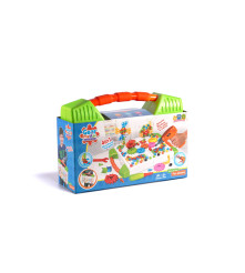Oem - Set de constructie compusa din surubelnita, burghiu, suruburi colorate, 181 piese - Jucării creative - IK027