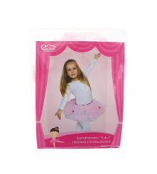 GoDan - Fusta tutu roz cu buline pentru copii 3 ani - Copii - GD415