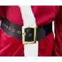 Oem - Costum Mos Craciun, mantie cu gluga curea barba manusi si clopot marime universala - Adulti - GD419
