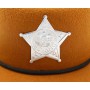 GoDan - Palarie cowboy maro cu stea marimea S - Copii - GD462