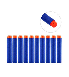 Oem - Set 10 gloante , munitie de burete pentru arme sau pistole 7,2 cm - Jucării exterior - IK064