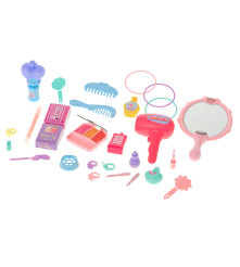 Oem - Set masuta de machiaj pentru fete, tip valiza cu 37 accesorii - Jucării interior - IK049
